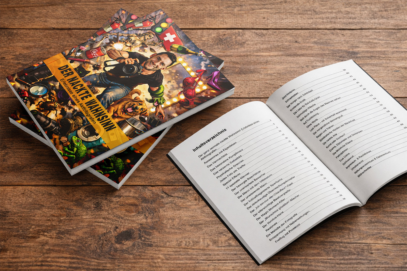 Buch Aktfotografie Inhaltsverzeichnis