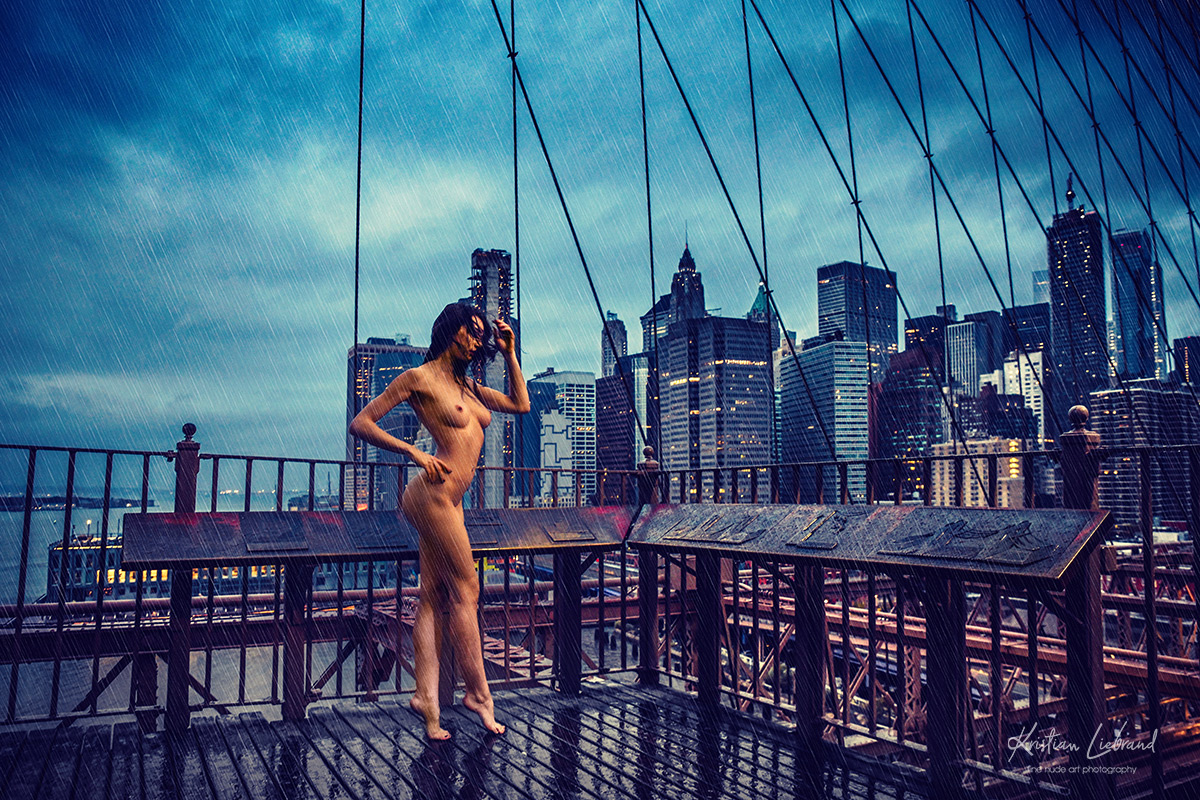 Aktfotos in der Öffentlichkeit von New York - nude in public